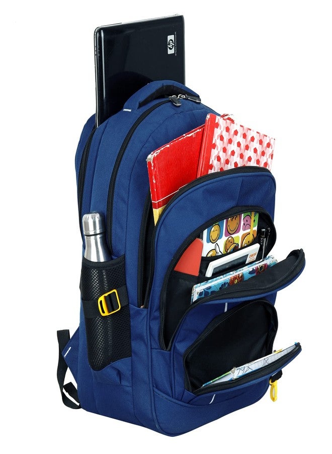 ROZEN حقيبة ظهر للسفر من روزن سعة 55 لترًا للرحلات والتخييم (أزرق داكن) - Image 3